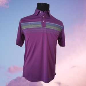 GRAND SLAM X MEN SHORT SLEEVE GOLF POLO SHIRT - SIZE SMALL